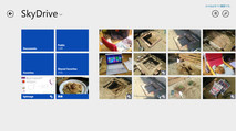 ストアアプリ版の「SkyDrive」