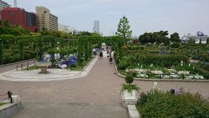 横浜旅行2017 : 庭園が綺麗でした