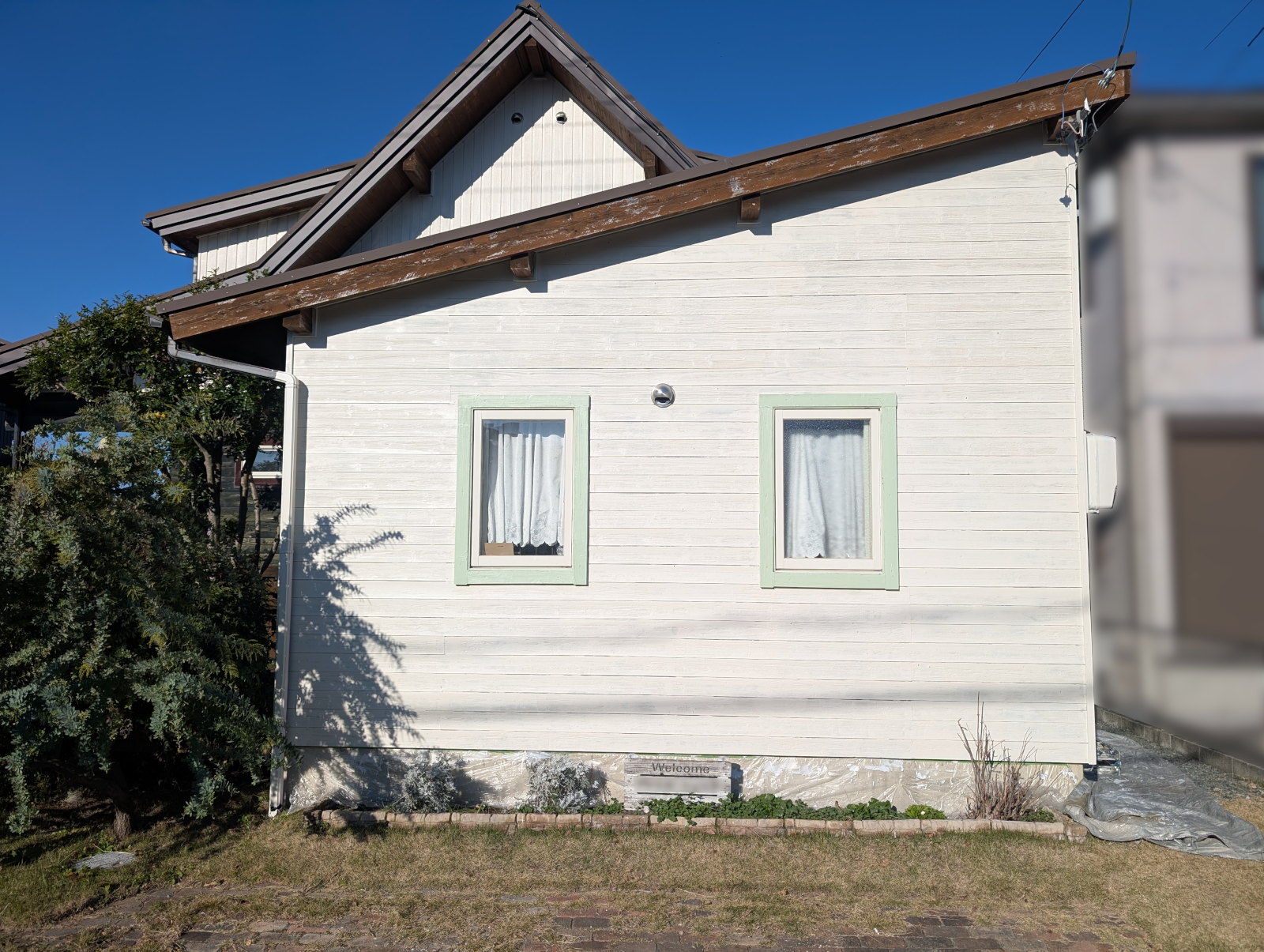 DIYで外壁塗装 (3)